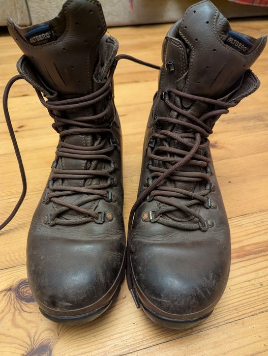 Altberg combat чоловічі шкіряні тактичні чоботи коричневі 44 розмір