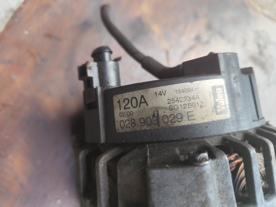 Alternator VW Passat B5 FL Audi A4 B6 1.9 TDI 130KM  06F903023J 140A 028903029E 120A