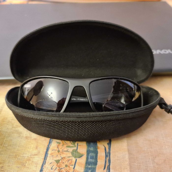 Біфокальні окуляри з поляризацією BluWater Bifocal-1 (+2.0) polarized (gray) у чохлі