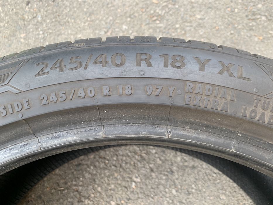 2шт 245/40R18 BARUM Bravuris 5