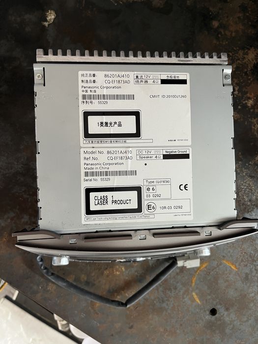 Магнитола subaru  86201AJ410