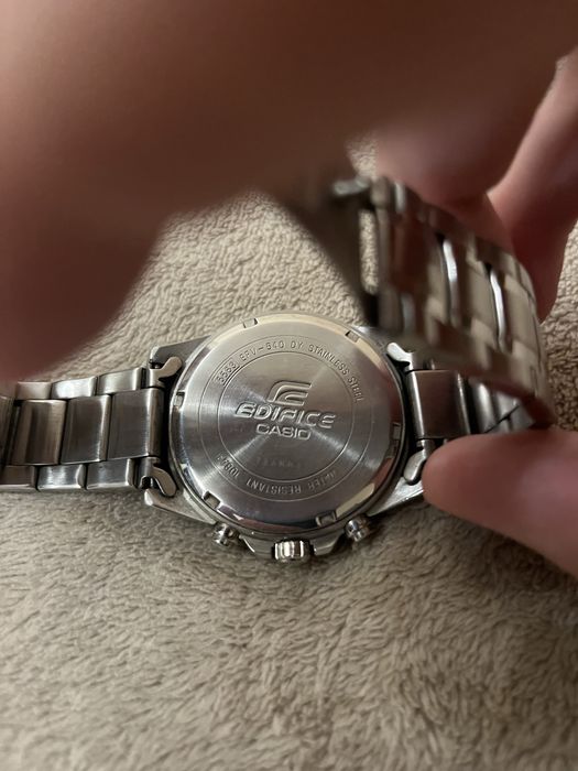 Годинник Casio Edifice WR 100M(EFV-540) нержавіючі