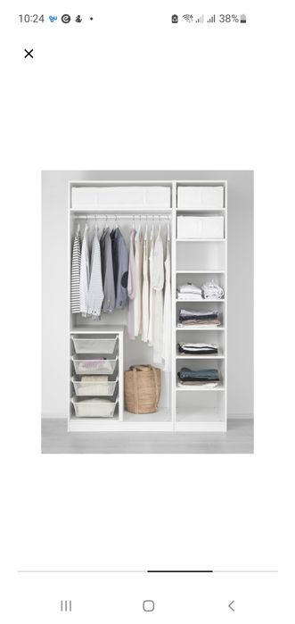 Szafa garderoba IKEA PAX