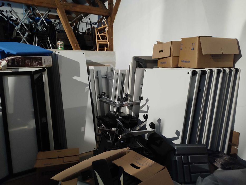 WERNDL 220/60cm stół konferencyjny warsztatowy magazyn biuro biurko