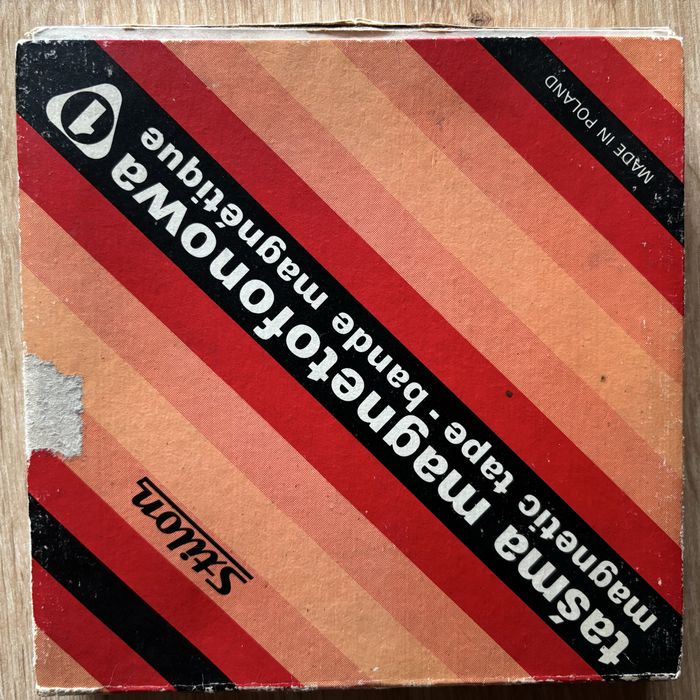 Taśma magnetofonowa Stilon 15cm BIAŁA