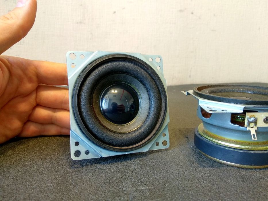 Замена подвесов Panasonic cobra RX DT-75 ремонт динамиков EAS8PL159А