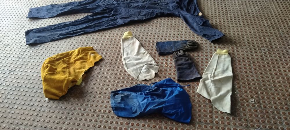 Kit de roupa para soldador