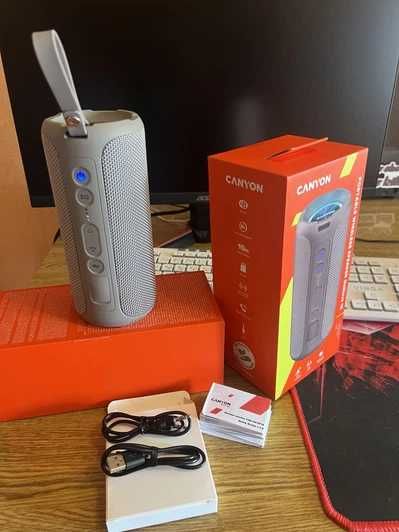 Портативна колонка Canyon OnMove 15 40W RGB Beige
