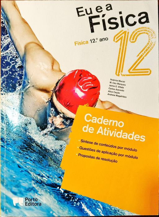 Caderno de exercícios de física