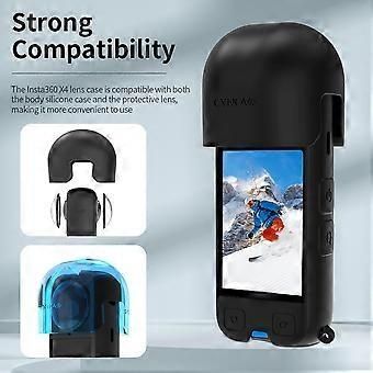 Захисний чохол та кришка об'єктива для Insta 360 X4, аксесуари для екшн-камер Insta 360 X4