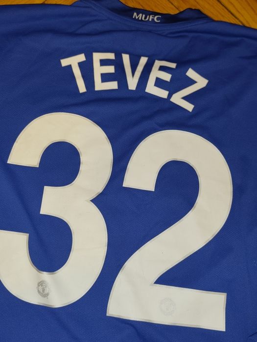 Oryginalna Koszulka Nike Manchester United 2008/09 Carlos Tevez 32 Champions League XL