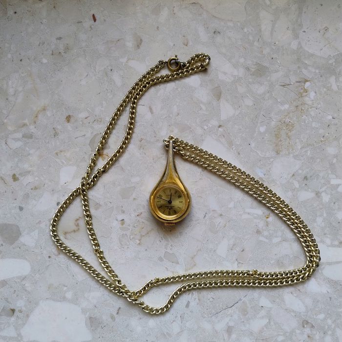 Zegarek na łańcuszku, Meister Anker, naszyjnik z zegarkiem