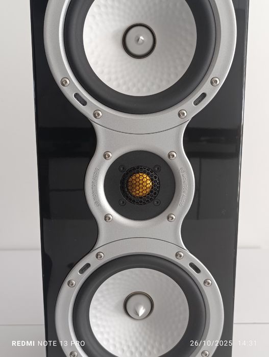 Colunas e Sub Woofer Monitor Audio Serie Gold