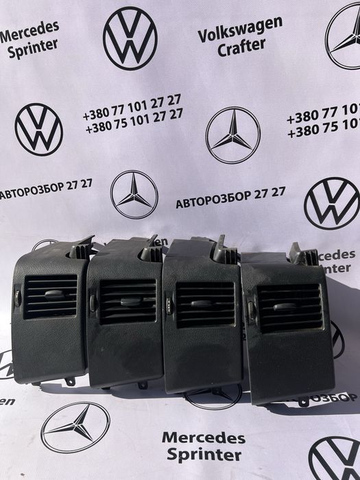 Дифлектори воздуховодів Крафтер та Спрінтер Crafter Sprinter
