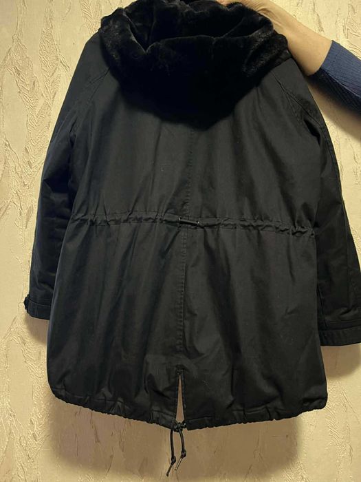 Куртка парка женская 52 р Черная