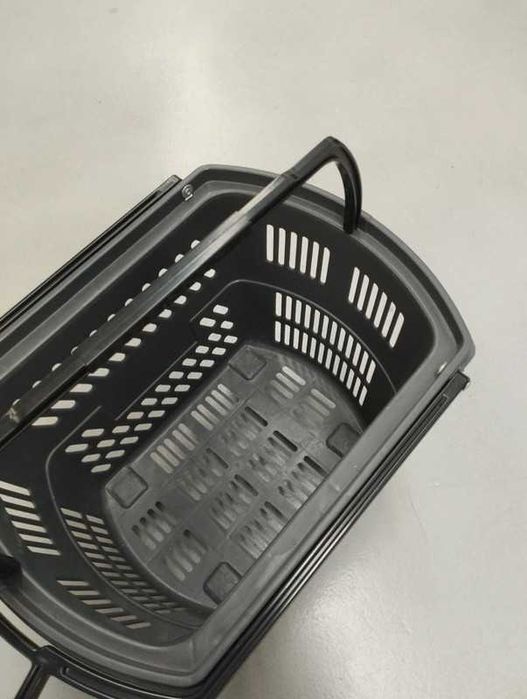 Cestos de compras  com 4 rodas - 55L
