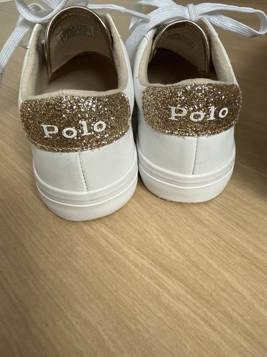 Buty  Sneakersy Polo Ralph Lauren  białe 35
