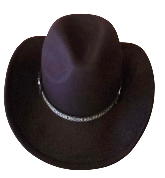 Elegancki kapelusz myśliwski, jeździecki, cowboyski w stylu USA. 57cm