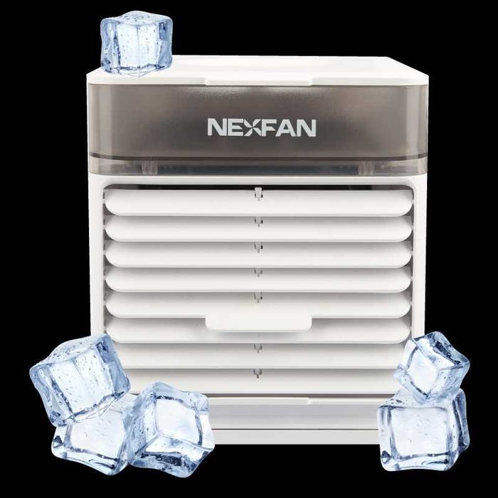 Mini ar condicionado portátil (ideal para secretária)