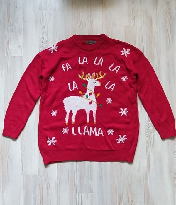 Новорічна кофта світшот светр Primark в розмірі S