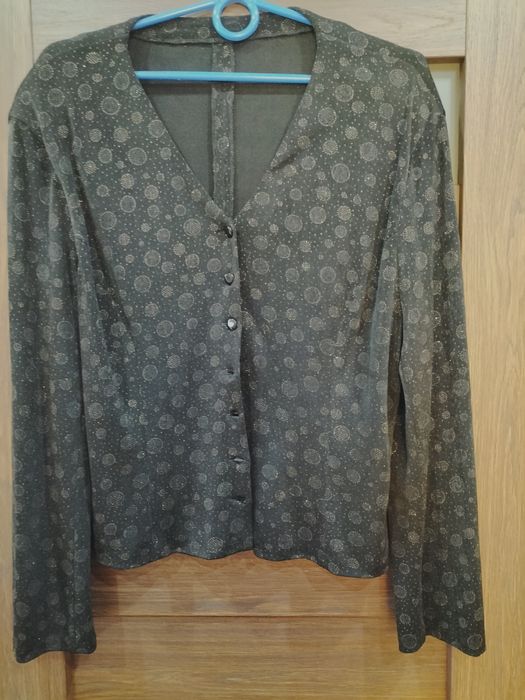 Bluzka, bluzka vintage, retro, koszula, sylwester, brokat,