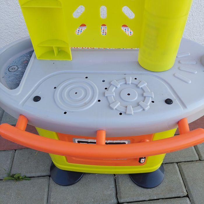 Kuchnia dla dzieci dwustronna plastikowa z dźwiękiem