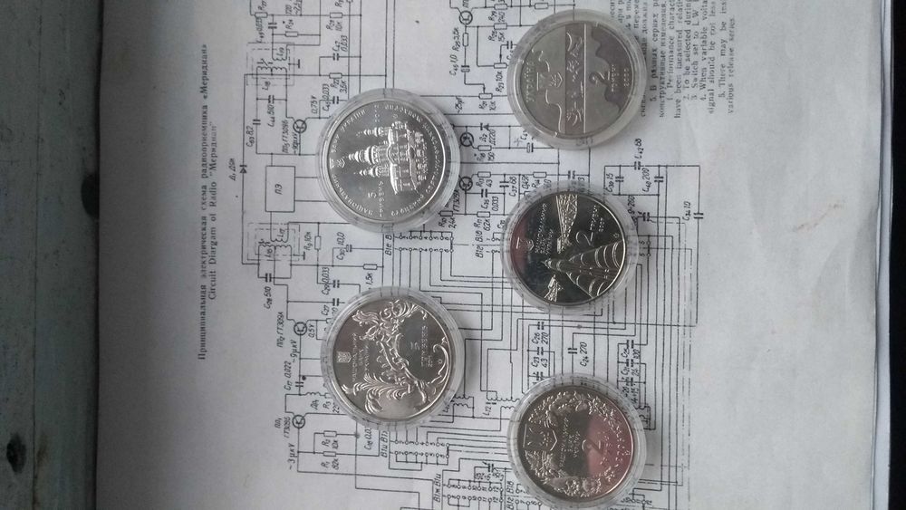 Коллекционные юбилейные  монеты Украина 2 5 гривен низельберг