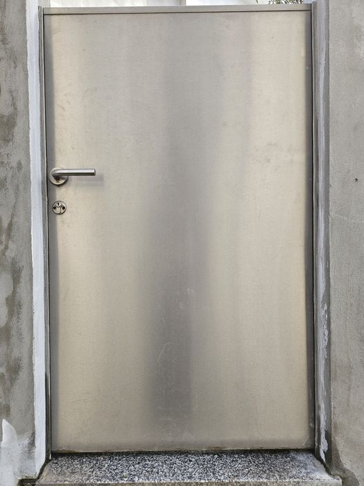 Portão em Aço Inoxidável entrada de casa