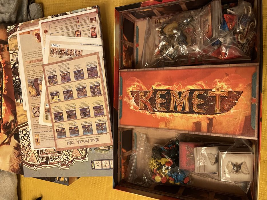 Kemet boardgame
