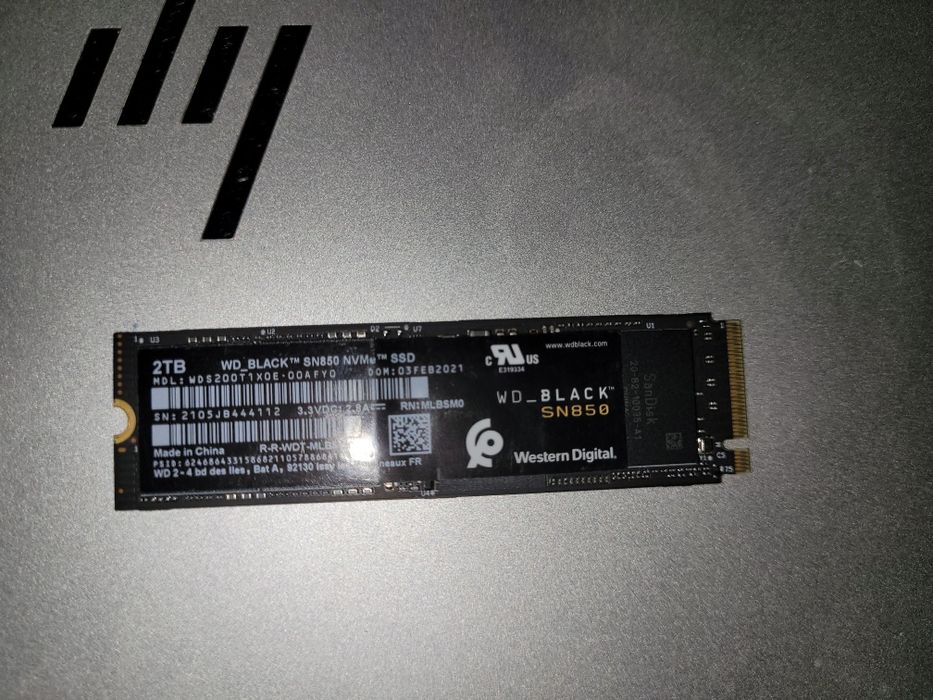 Ssd m2 nvme 2tb Western Digital Новий