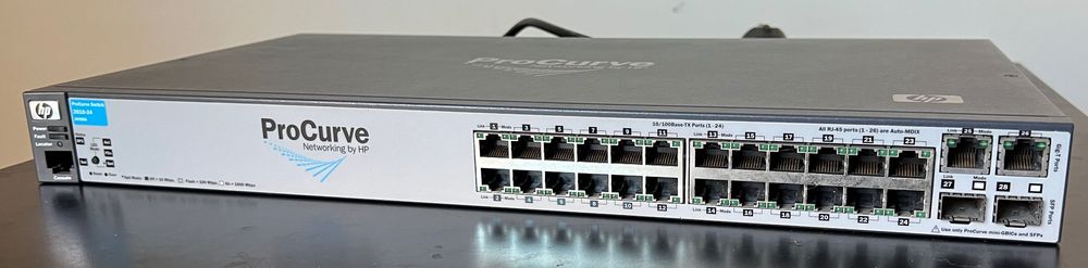 Switch HP ProCurve Networking - 24 portas64752194503427120