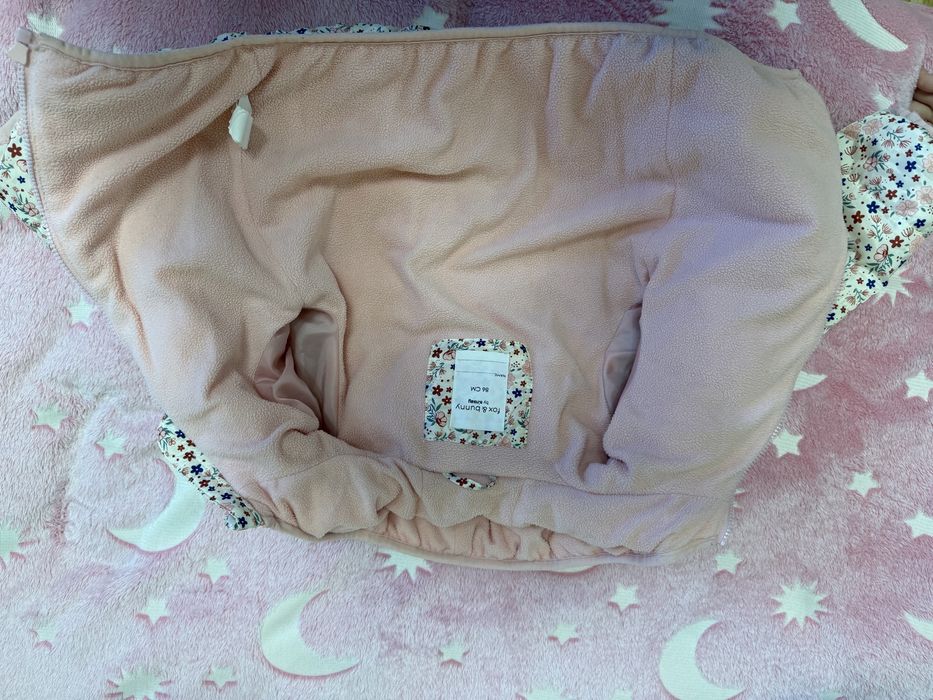 Куртка для дівчинки на флісі