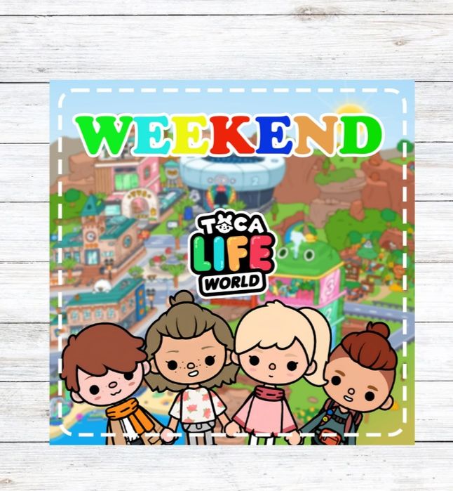 Gra na rzepy Toca boca life Weekend wakacje