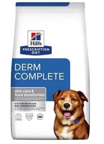 Hill's PD derm complete, skin care & food sensitivities, dla psa 1.5kg