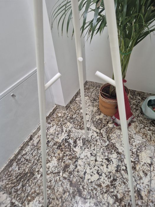 Wieszak Stojący Biały Ikea