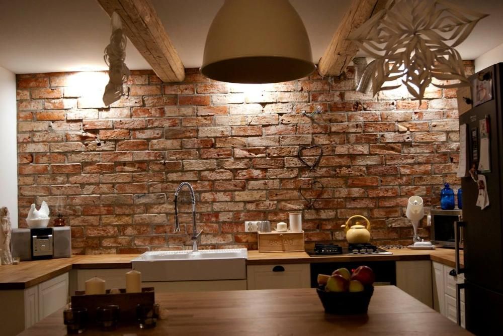 Stare Cegły Dekoracyjne na Ścianę i Elewacje, Kamień Ozdobny, Płytki