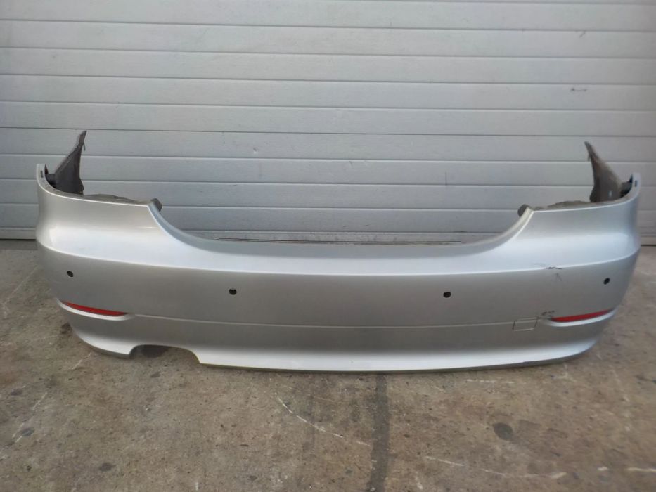 BMW E60 SEDAN ZDERZAK TYŁ TYLNI TITANSIBER METALIC