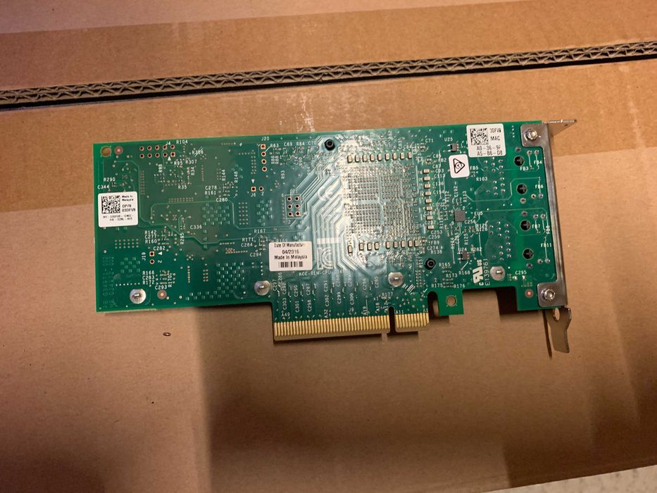 Karta sieciowa Dell 2x10Gbit na Intel X540