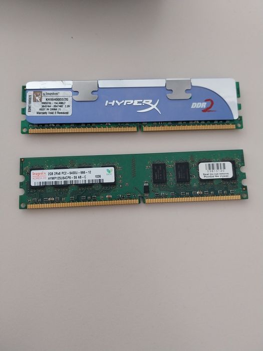 'Ram' 2×2GB ddr2