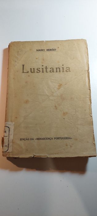 Lusitania - Mario Beirão (1ª edição, 1917)