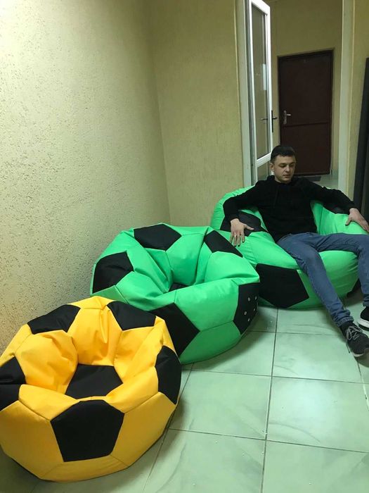 крісло м'яч, крісло мішок, безкаркасне крісло напряму з виробництва