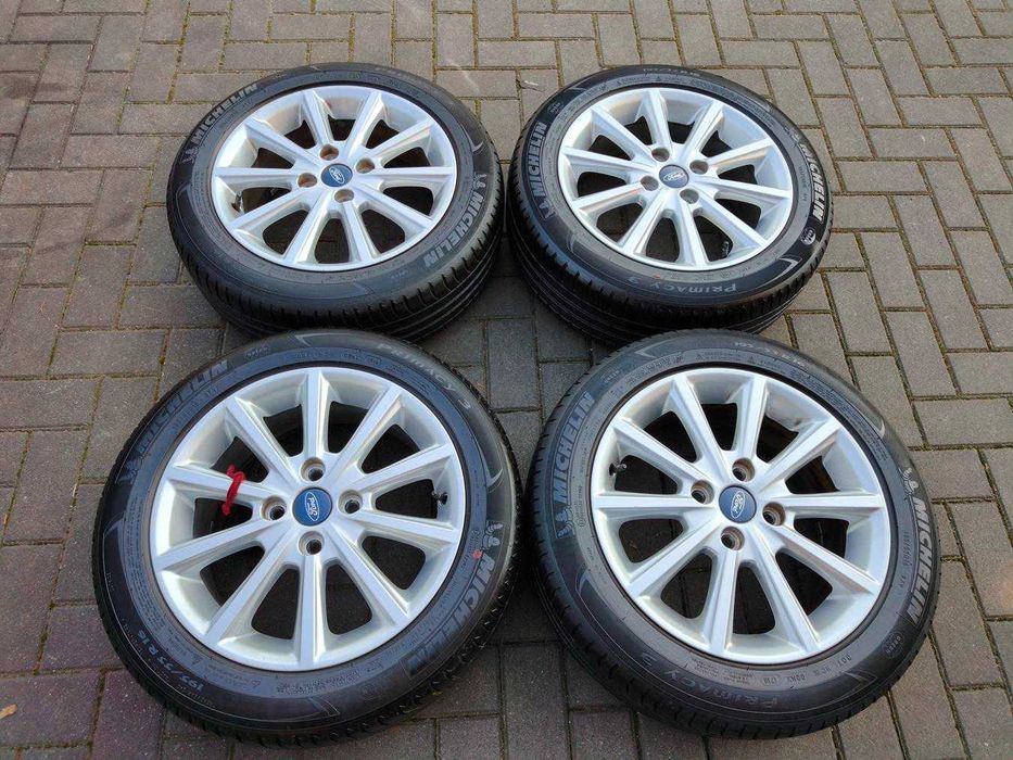 4x108 Koła Letnie ALU R16 FORD Fiesta ET47.5 195/55 Michelin 6.5mm