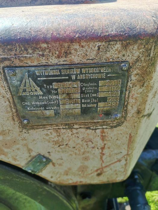 silnik  andoria s12 w pełni sprawny