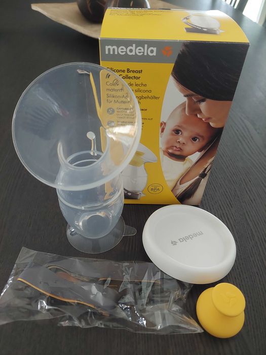 Extrator de leite manual + coletor de leite Medela