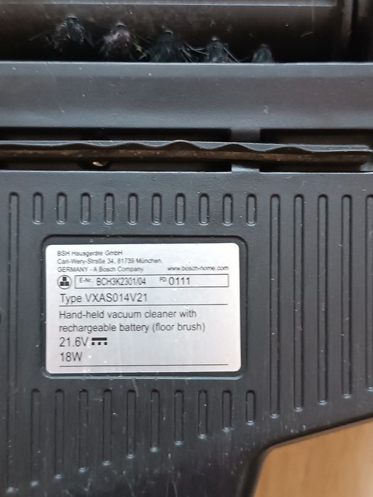 /// Odkurzacz pionowy Bosch 23V Flexxo Gen2 Serie 4 - turboszczotka