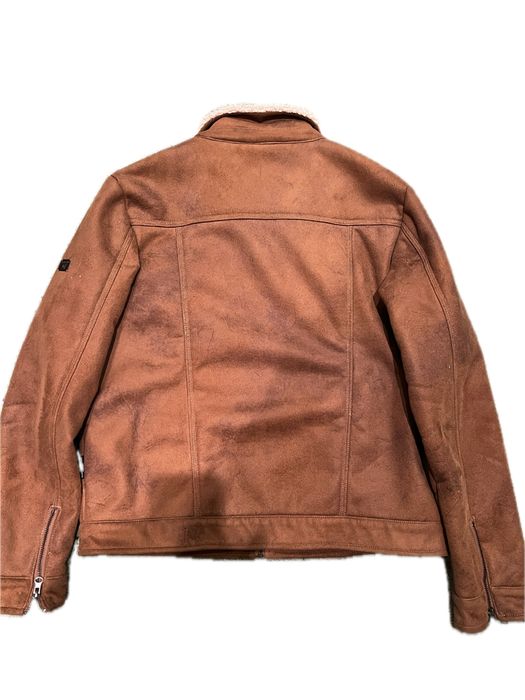 Куртка-пілот  Indigo Suede Jacket[ розмір L ]