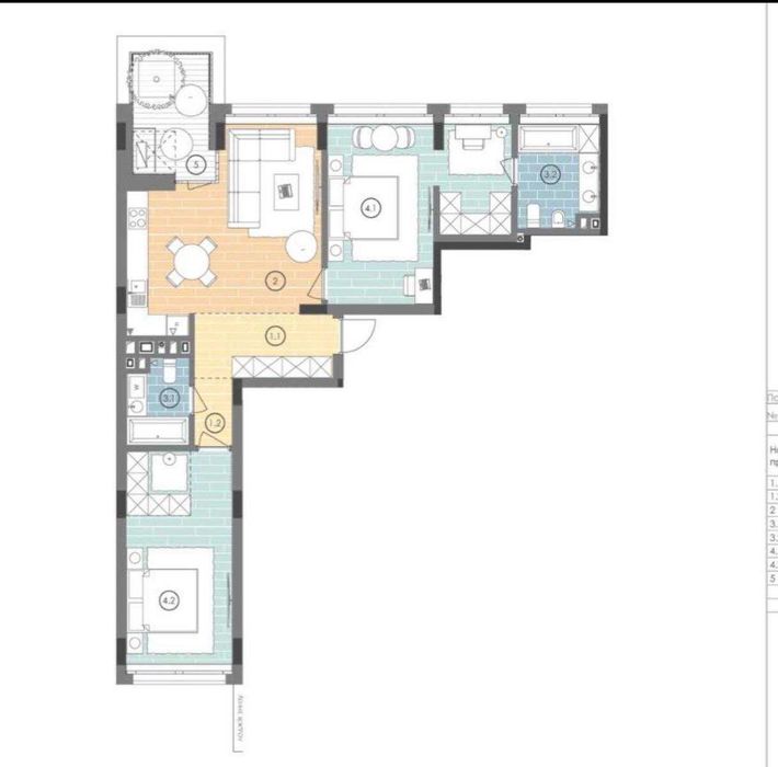 Унікальна квартира 89м2 ЖК Unit home вул.Гарета Джонса 12