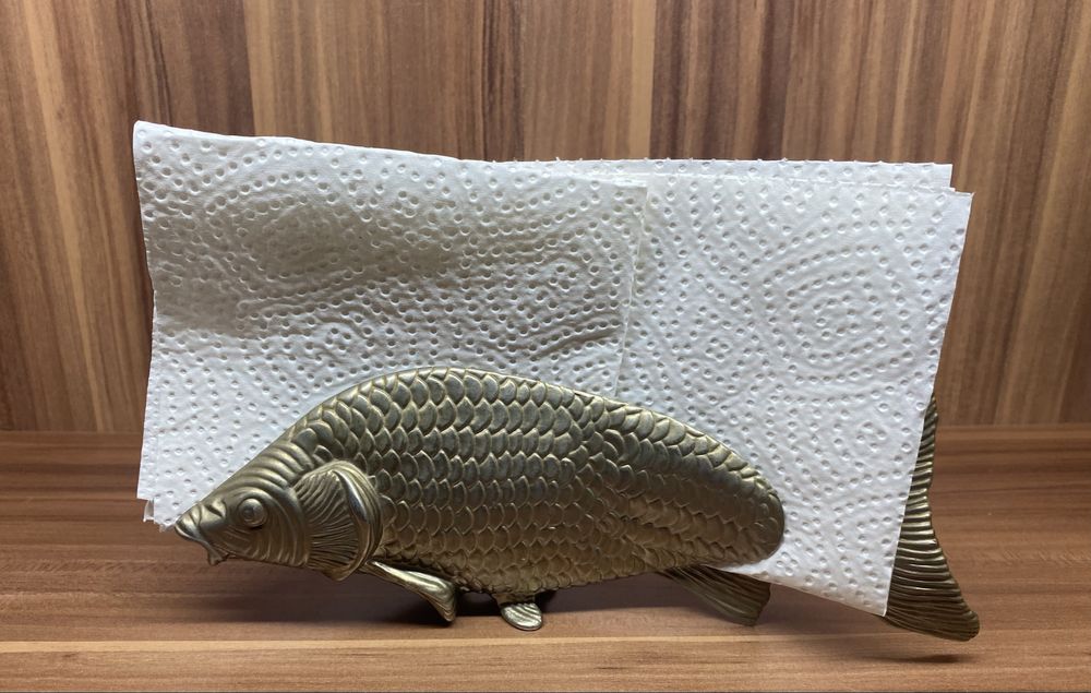 Винтажная салфетница GDR Германия подарок рыбалка