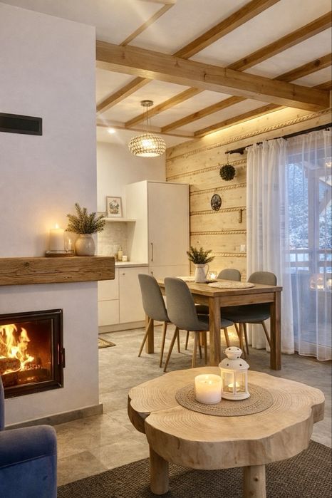 Domek sam na posesji  pod śliwką Noclegi Domki Bieszczady