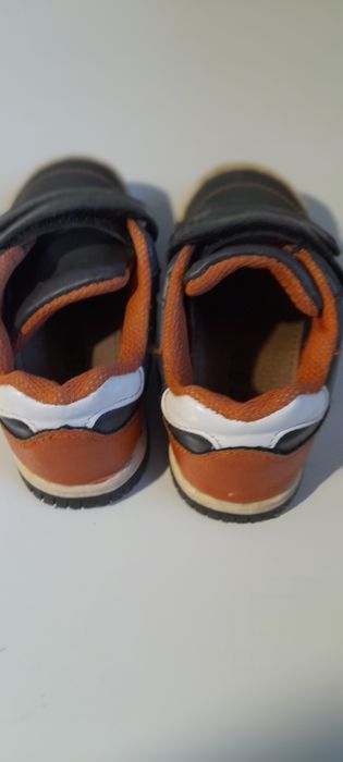 Buty chłopięce skórzane